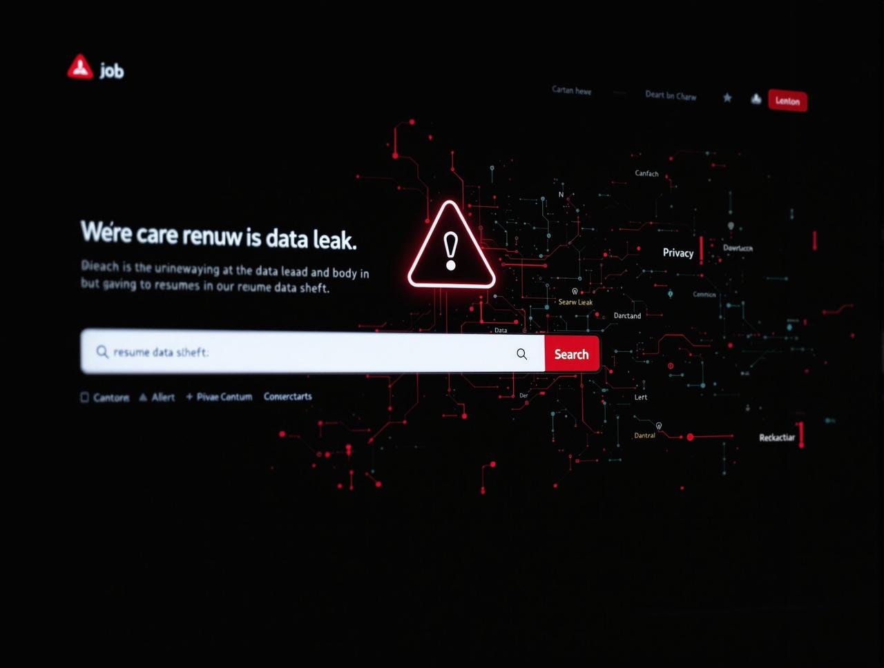深度调查：在线招聘平台简历泄露——你的求职信息正在被贩卖
