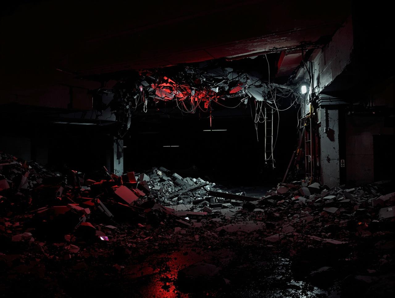 小区地下车库坍塌事故：开发商偷工减料被曝光